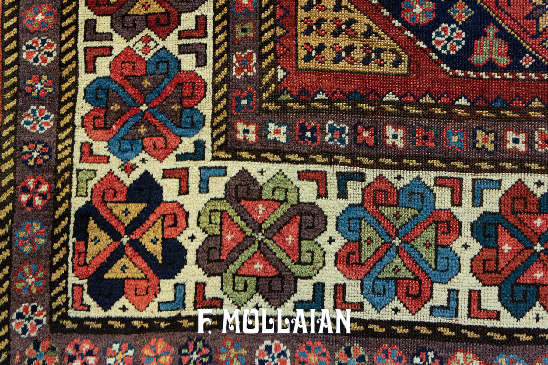 Tappeto Kalleh Antico Persiano Shahsavan n°:10843775