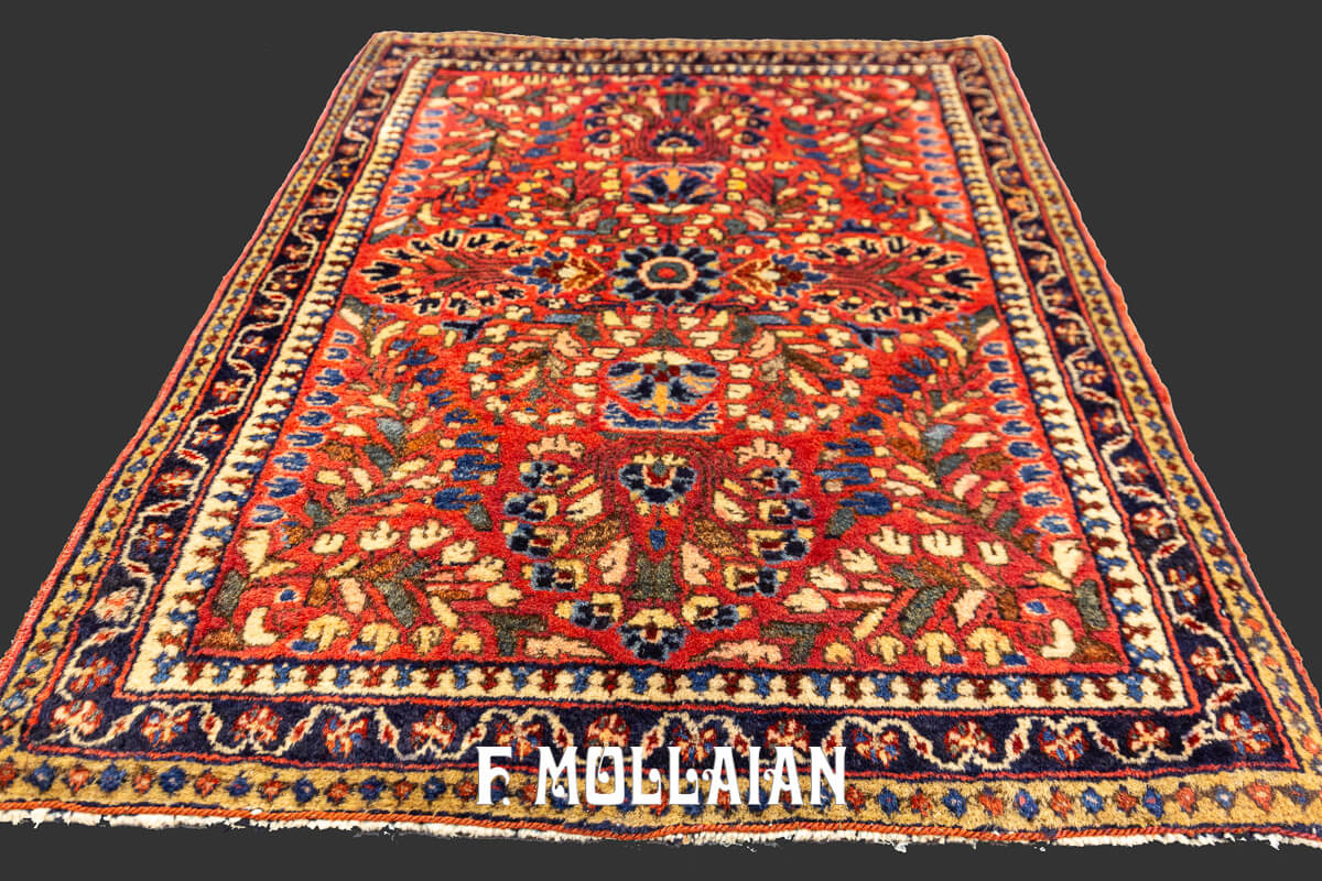 Sarouk Rug Floral Design n°:111680