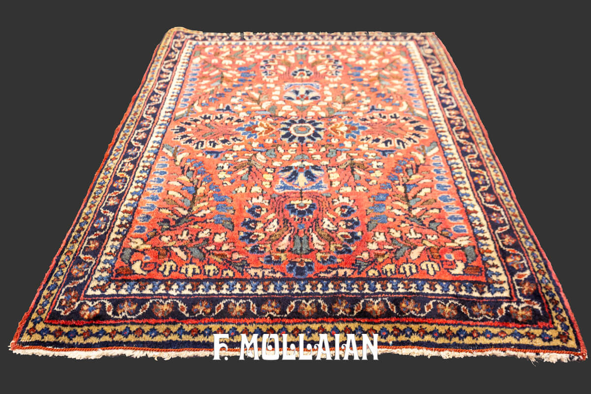 Sarouk Rug Floral Design n°:111680