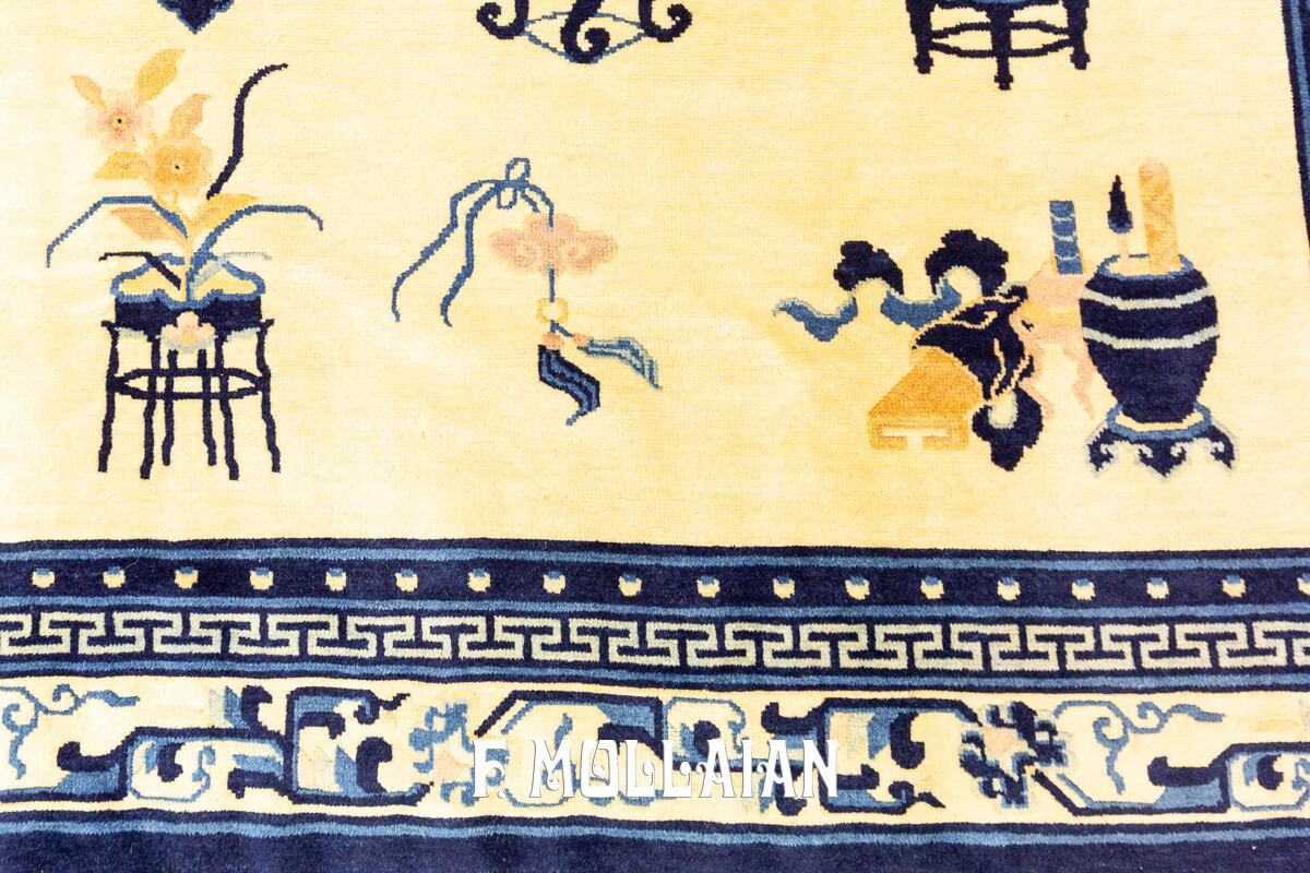 Antique Chinese Peking Rug