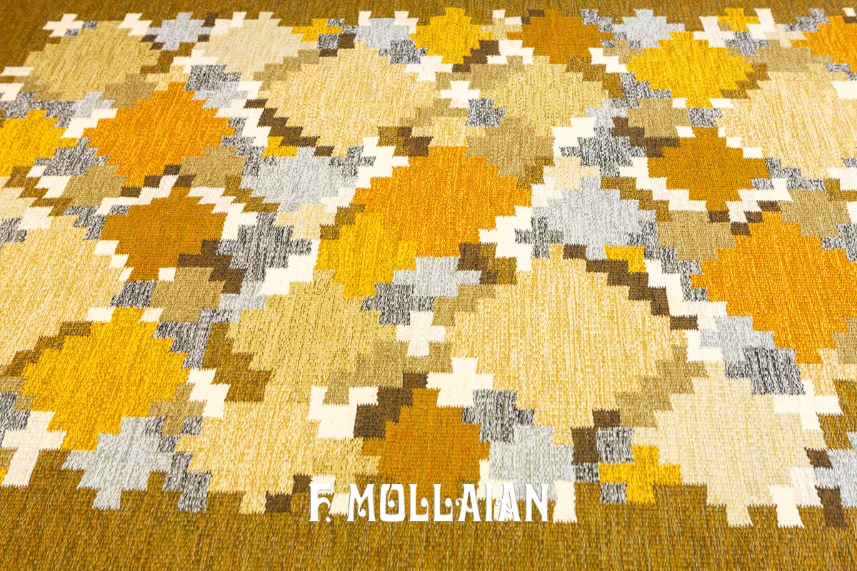 Scandinavian Rug Rollakan Ingered Silow n°:179704