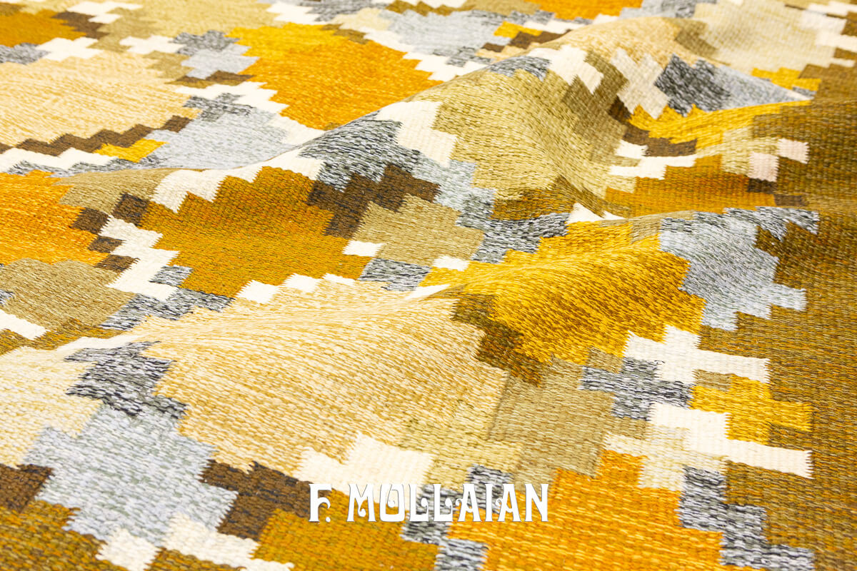 Scandinavian Rug Rollakan Ingered Silow n°:179704