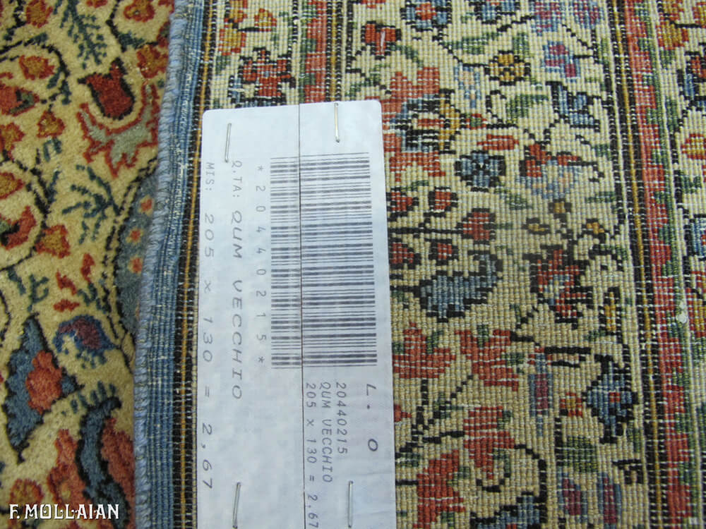 Qum Rug All-Over Green Bothe Design n°:20440215