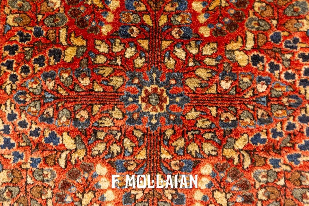 Sarouk Rug Floral Design n°:222207