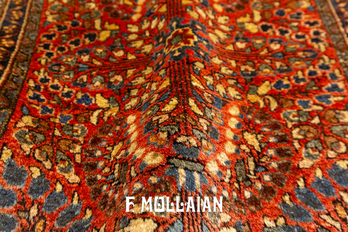 Sarouk Rug Floral Design n°:222207