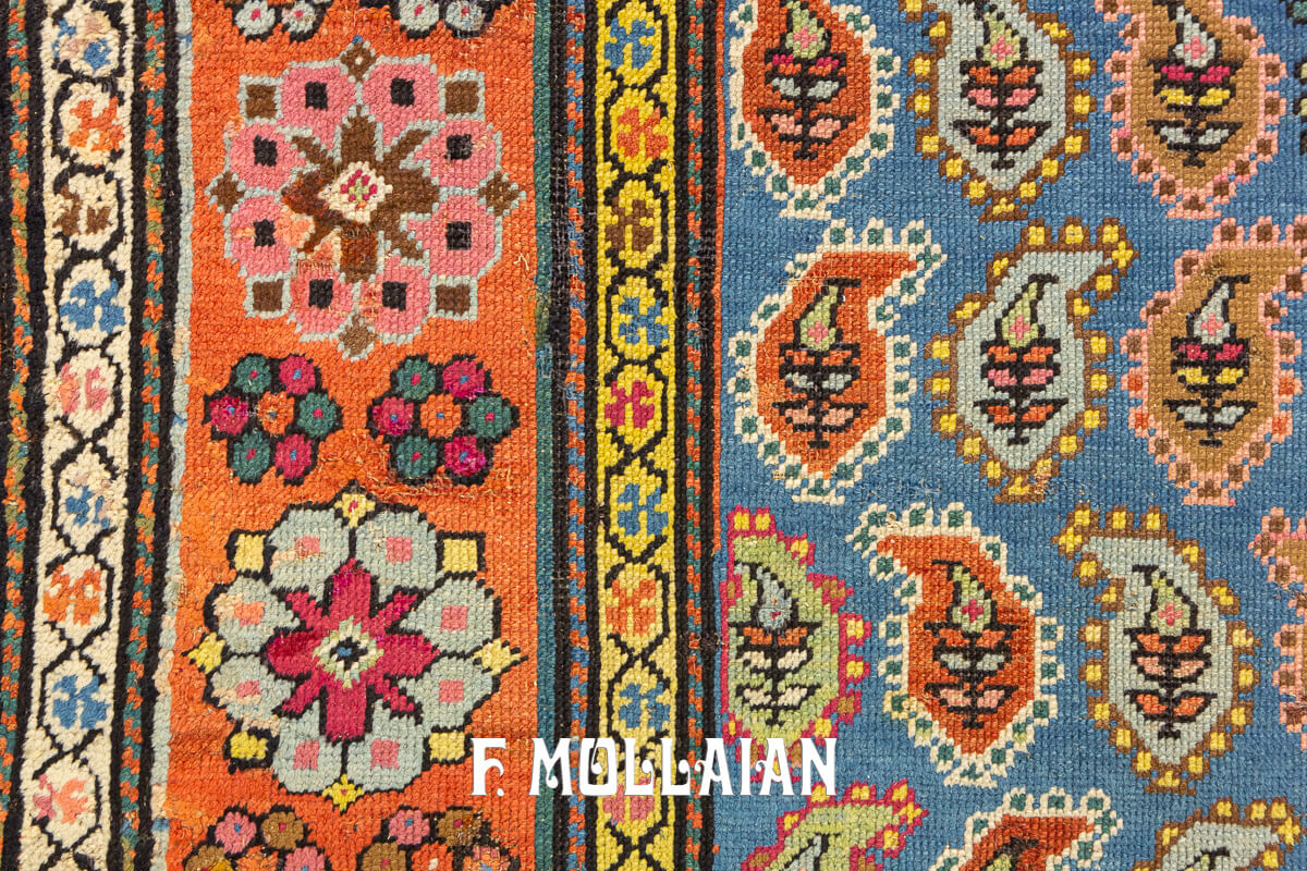 Talish Rug Antique Blue Field n°:261669