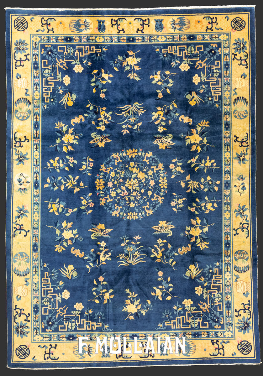 Chinese Peking Rug Blue n°:332010