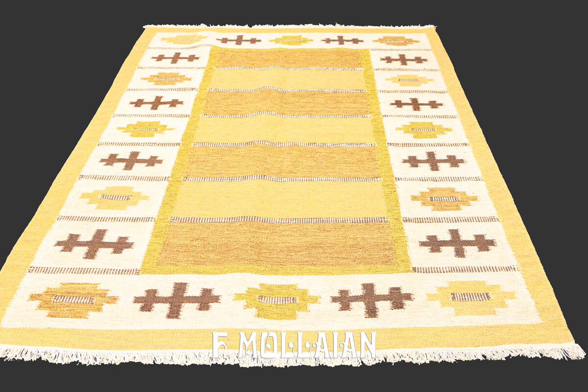 Scandinavian Rug Flat-weave n°:347766
