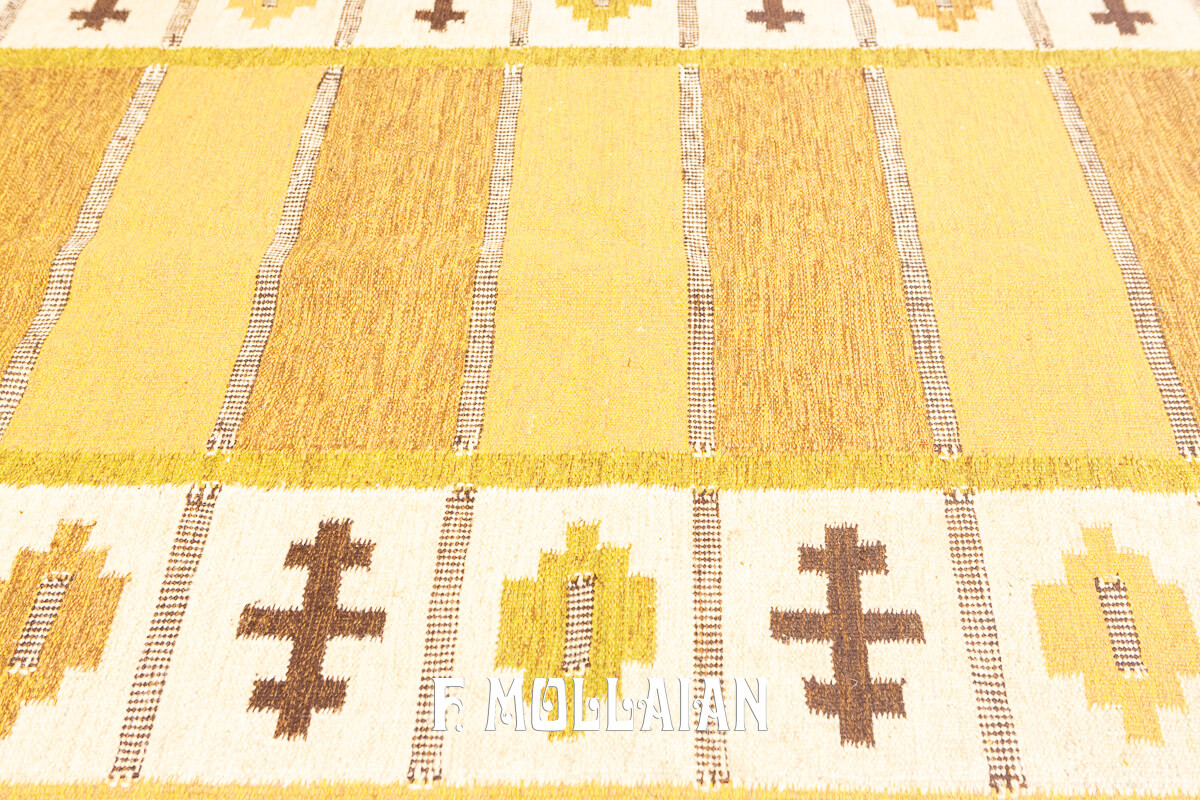 Scandinavian Rug Flat-weave n°:347766