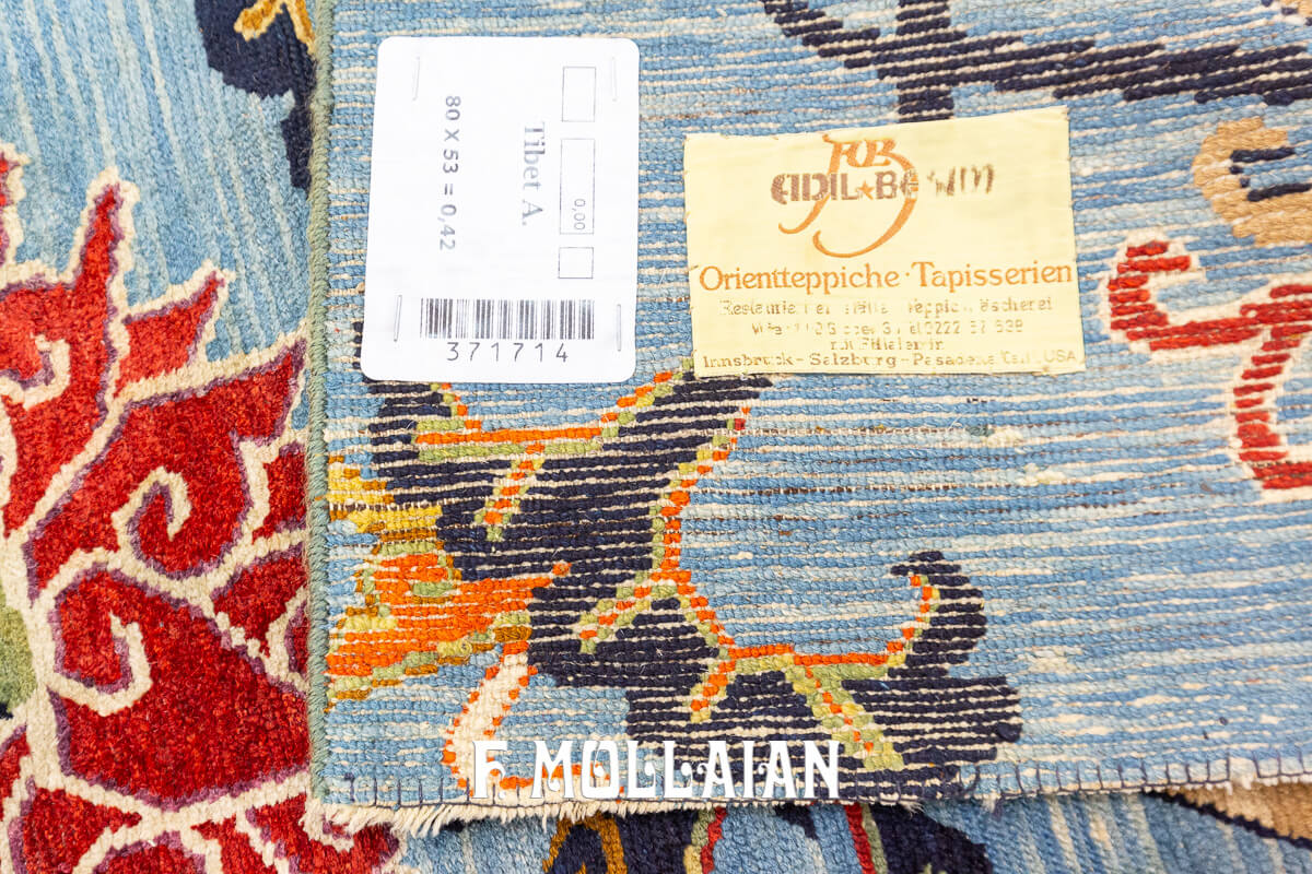 Tibetan Rug Blue Field n°:371714