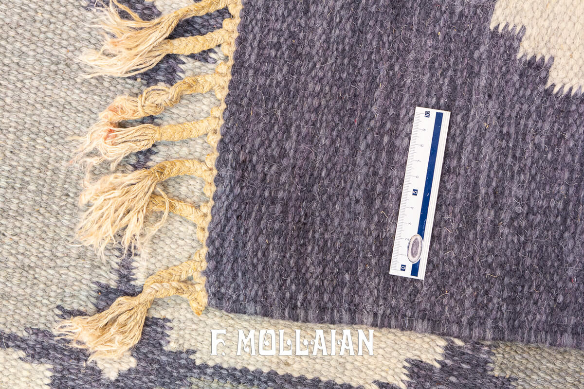 Scandinavian Rug Rollakan Signed NN n°:410853