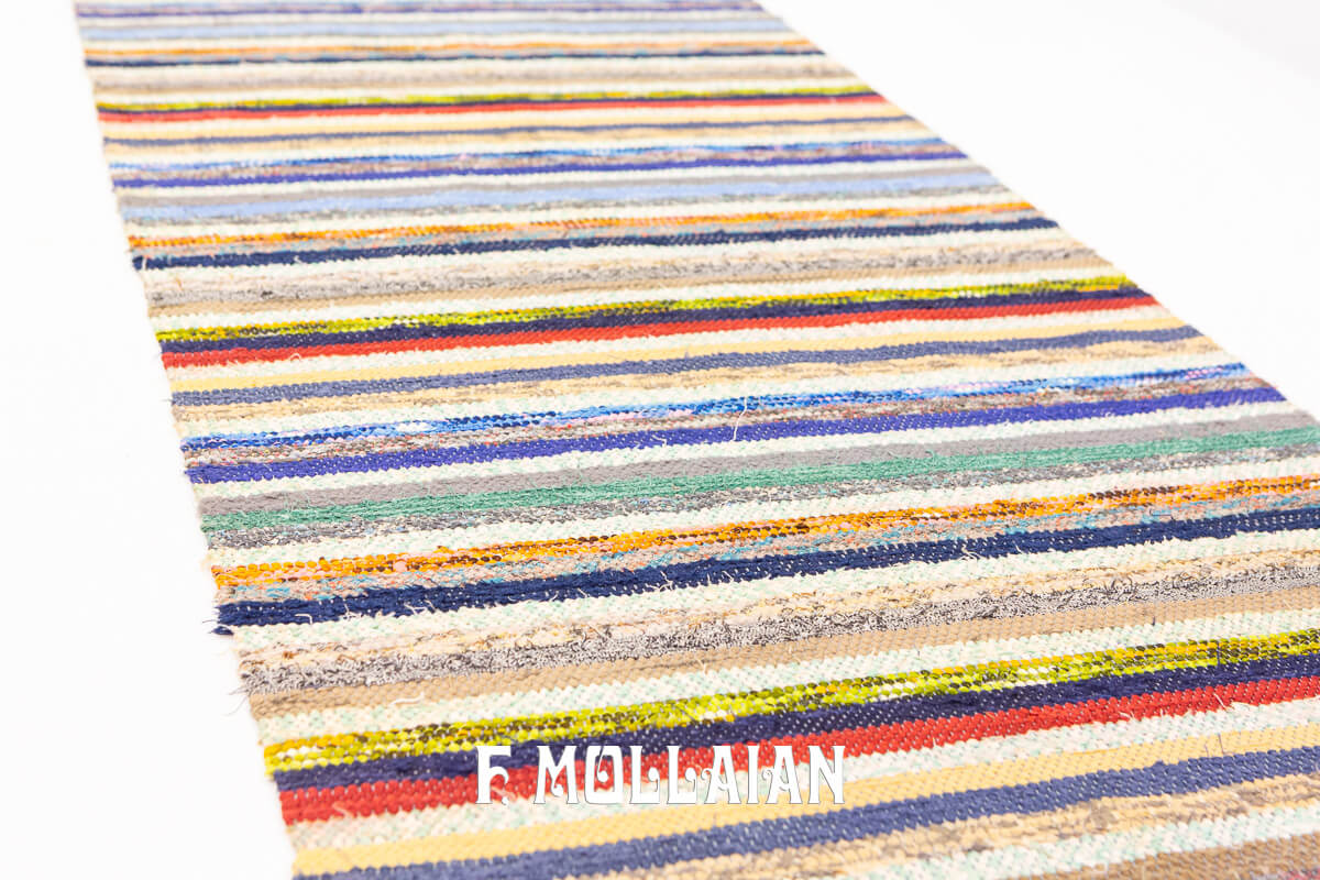 Tappeto Svedese Kilim n°:438843