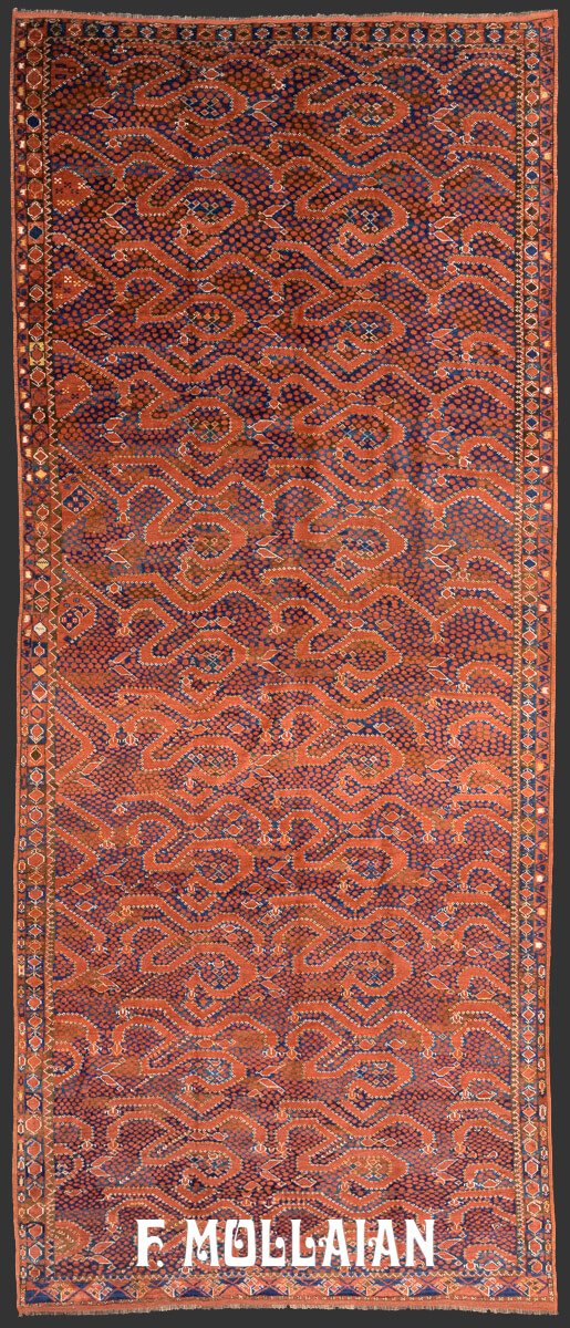 Antique Turkmen Ersari Rug n°:44545463