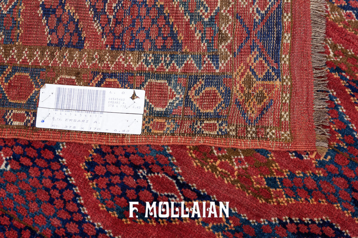 Tapis Noué Main Turkmèn Ersari n°:44545463