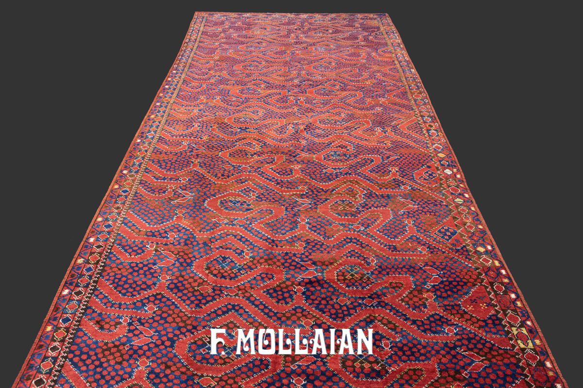 Tapis Noué Main Turkmèn Ersari n°:44545463
