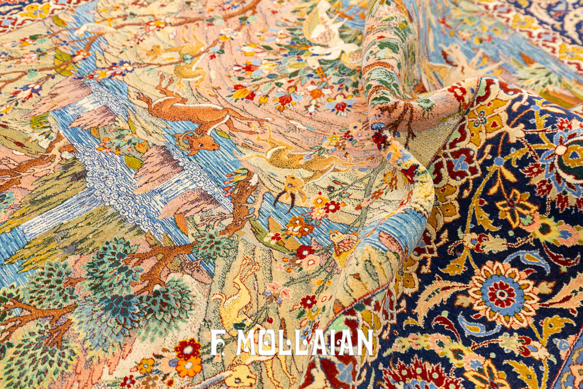 Isfahan Rug Haghighi Extra Fine n°:457941
