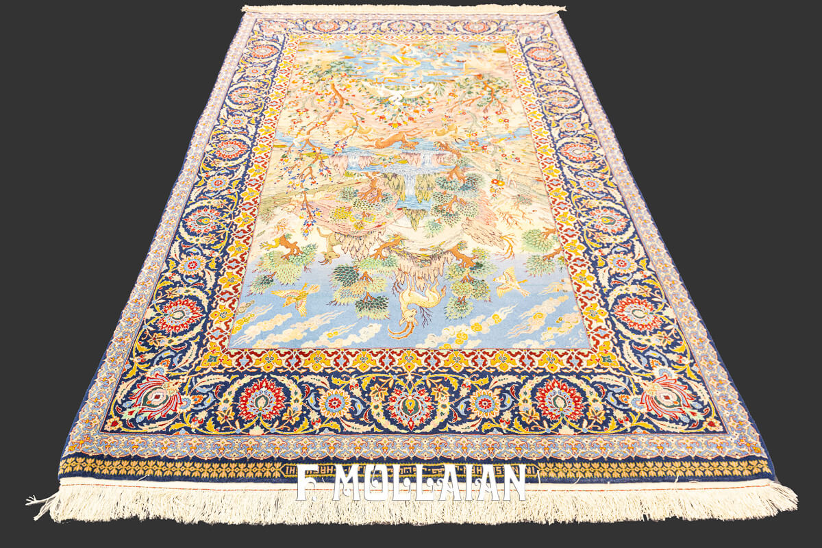 Isfahan Rug Haghighi Extra Fine n°:457941