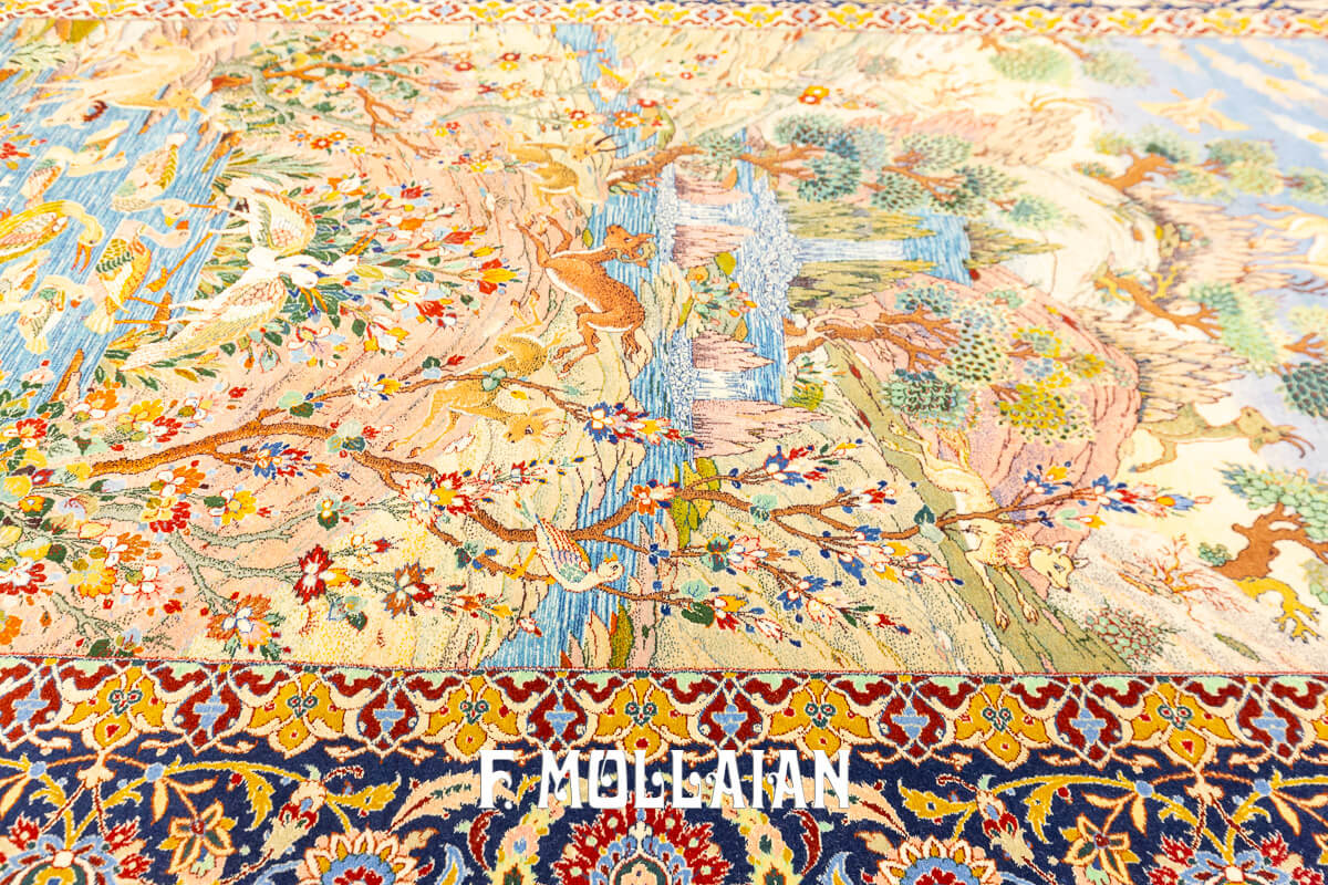 Isfahan Rug Haghighi Extra Fine n°:457941