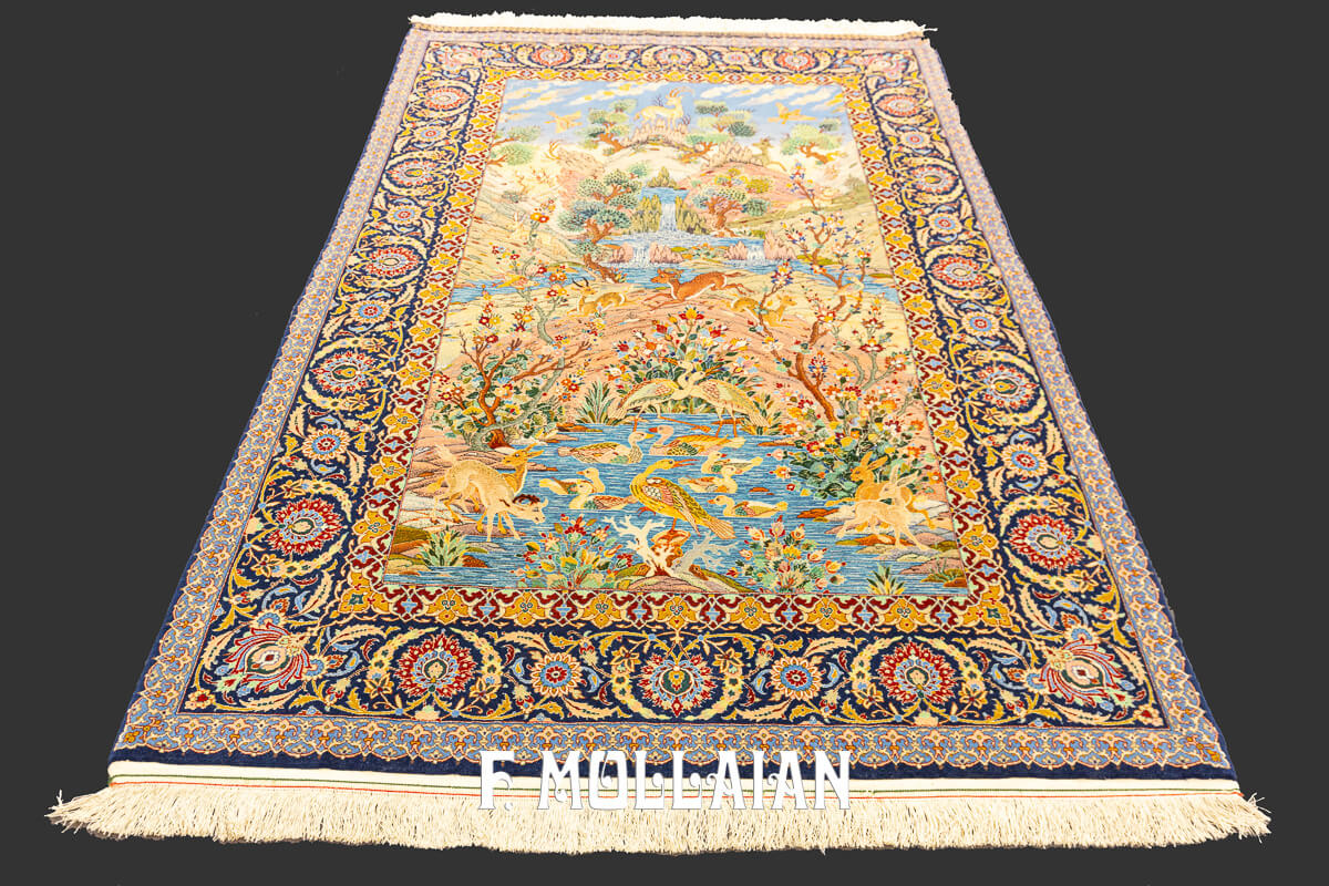 Isfahan Rug Haghighi Extra Fine n°:457941