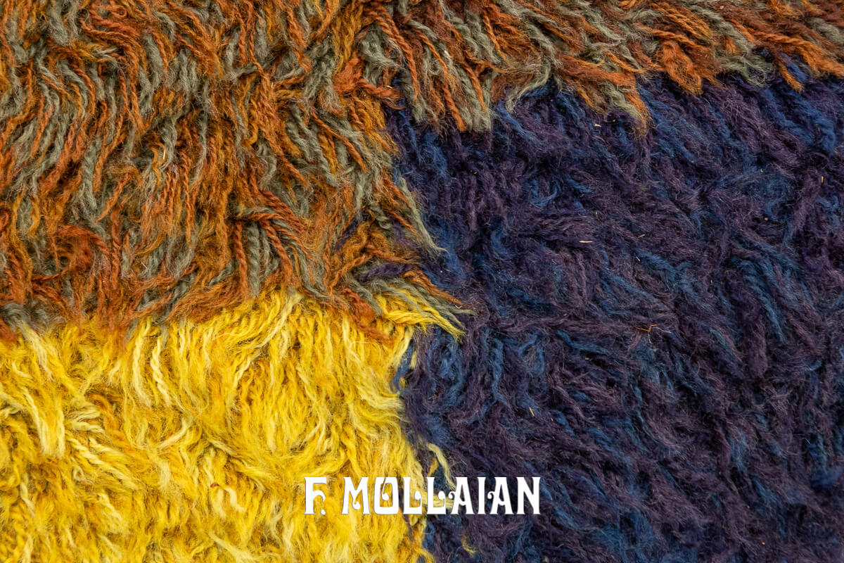 Rya Rug Abstract Design n°:479835