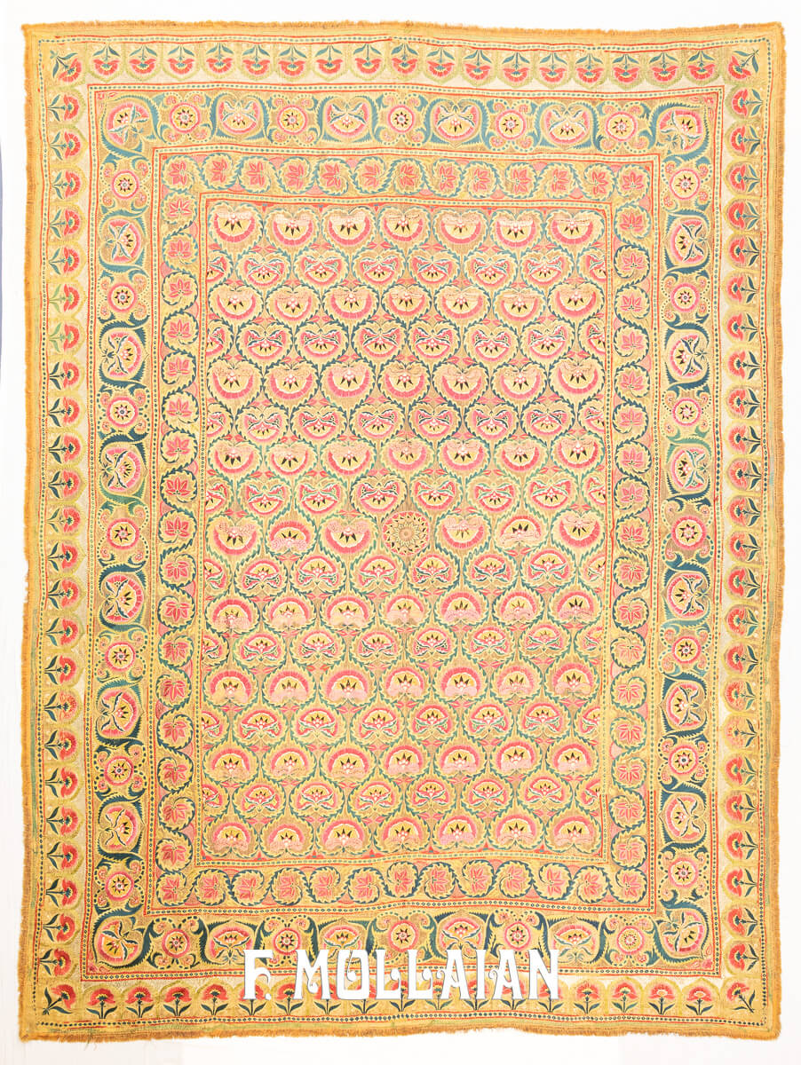 Indian Textile, Deccani Silk, 18th Century n°:500790