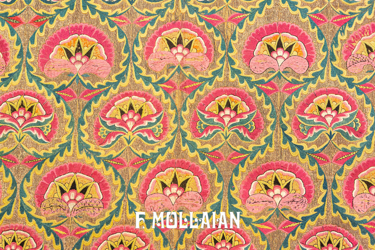 Indian Textile, Deccani Silk, 18th Century n°:500790