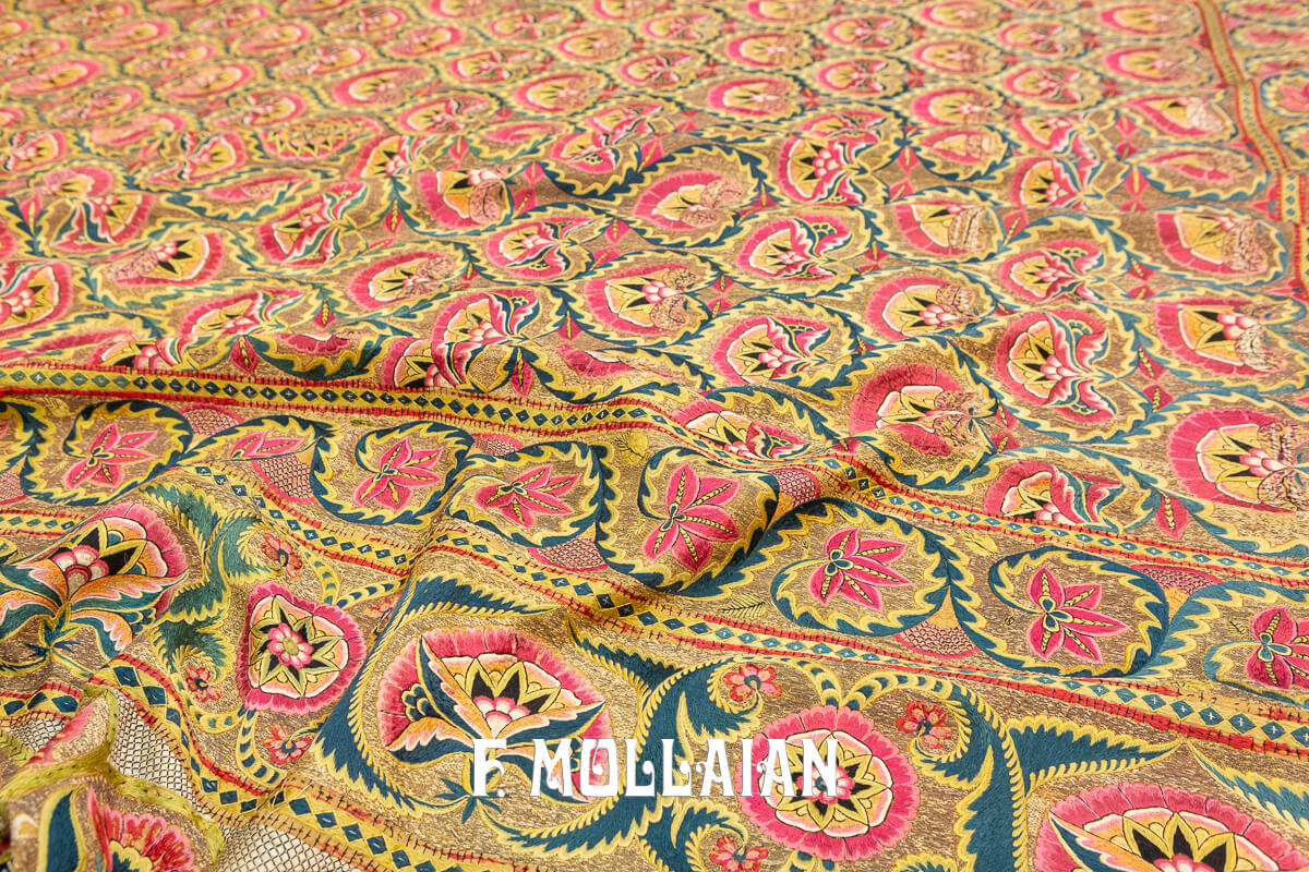 Indian Textile, Deccani Silk, 18th Century n°:500790