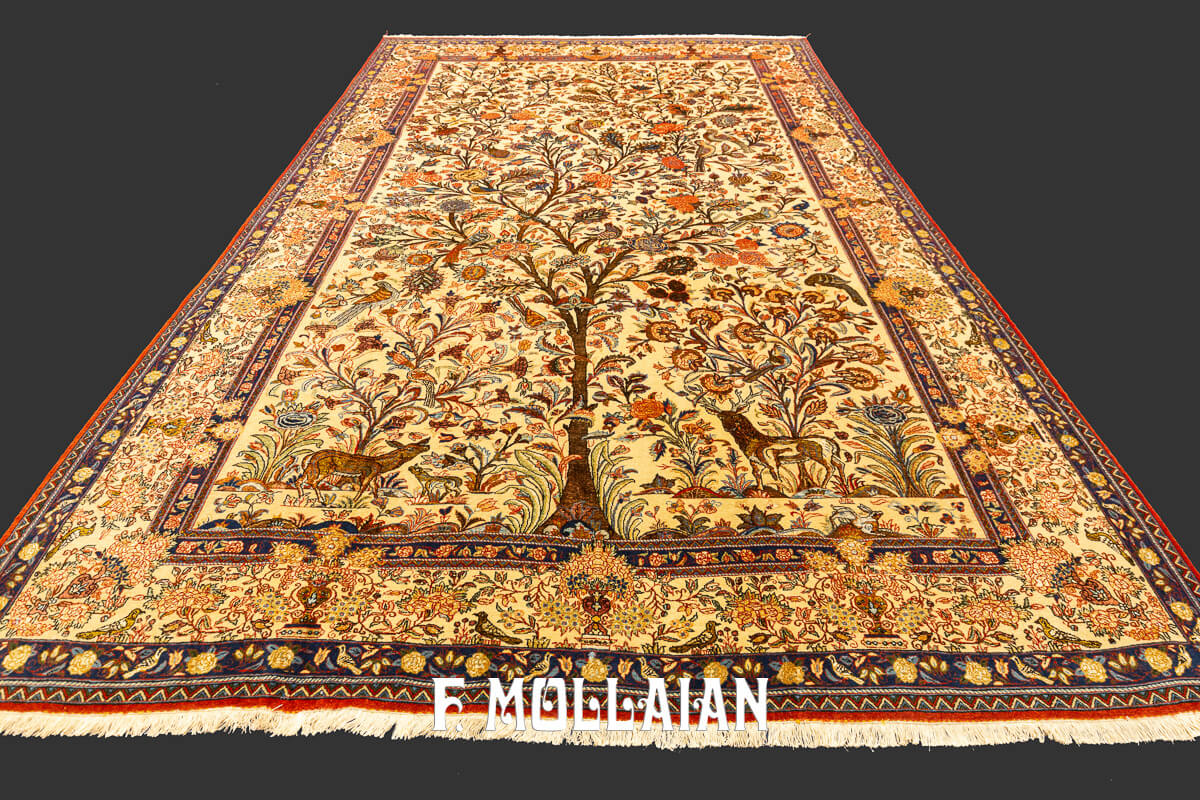 Tehran Rug Part Silk n°:515788