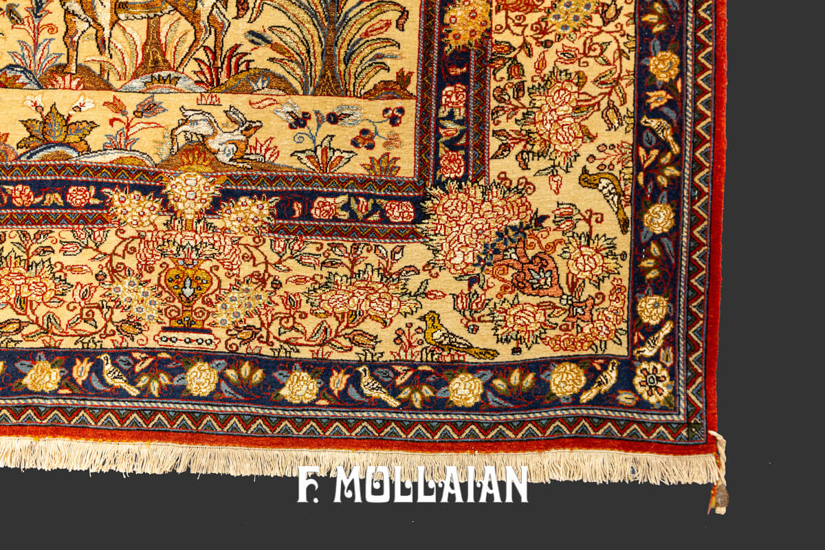 Tehran Rug Part Silk n°:515788