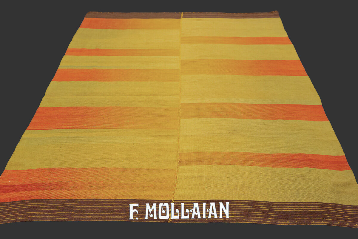Mazandaran Kilim Minimalist Design n°:554790