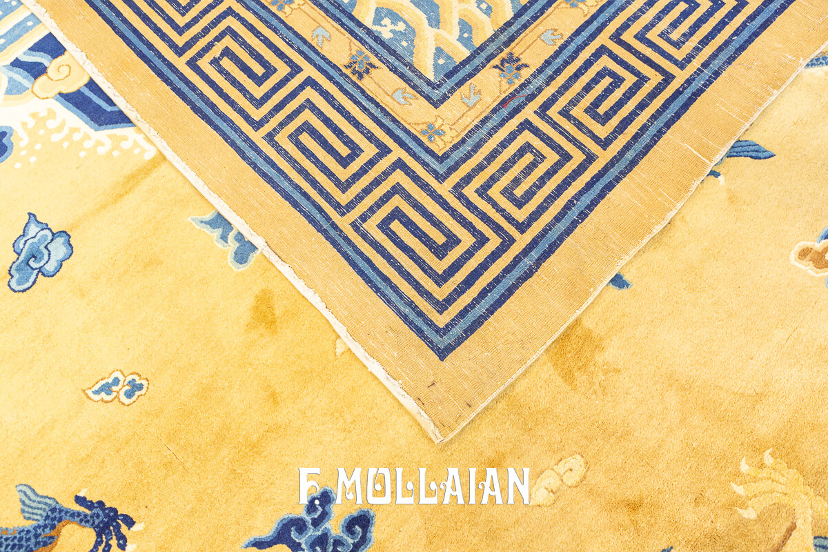 Ningxia Rug Five Dragon Design n°:567323