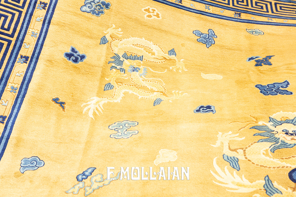 Ningxia Rug Five Dragon Design n°:567323