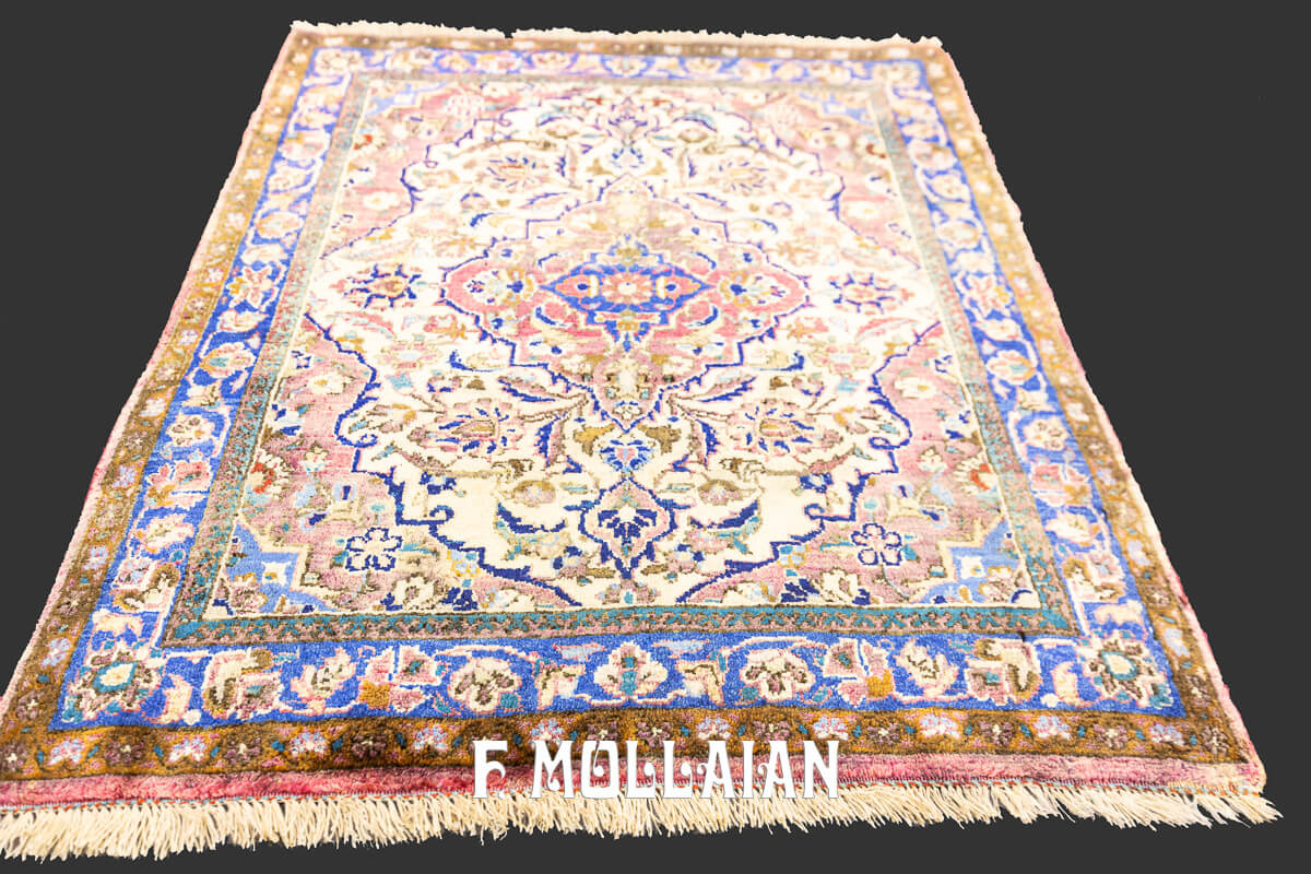 Kashan Rug Silk n°:580090