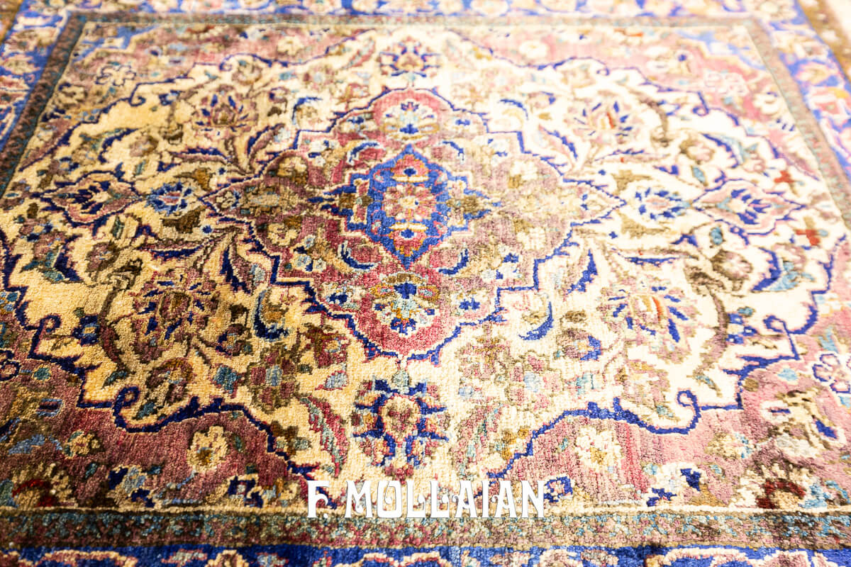 Kashan Rug Silk n°:580090