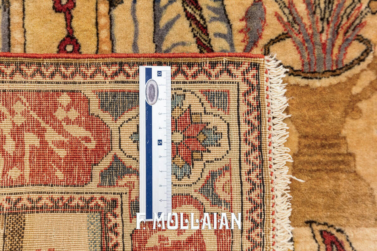 Kashan Mohtasham Rug Pictorial n°:592183