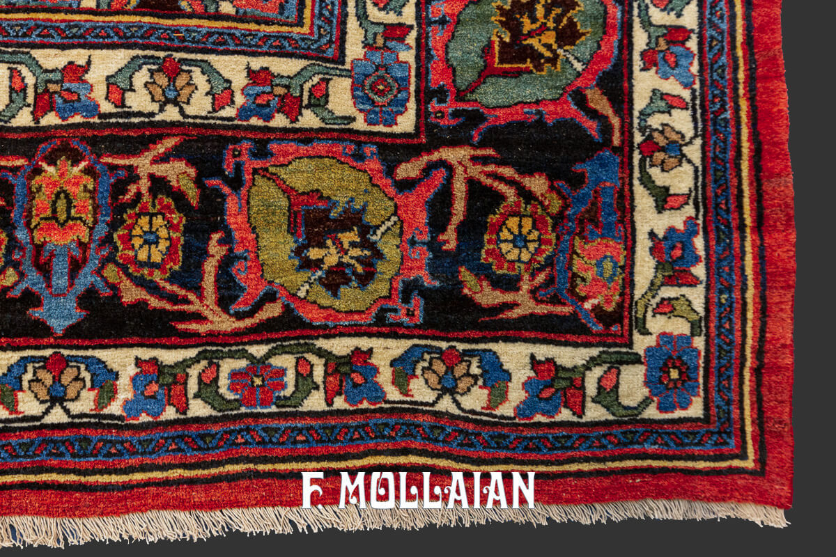 Bidjar Rug Red Color n°:614799