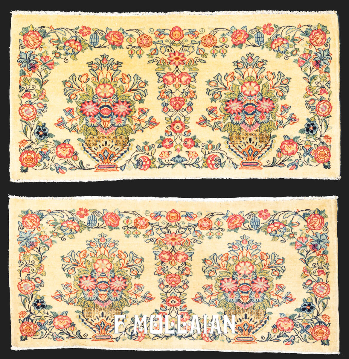 Sarouk Rug Antique Pair n°:634921