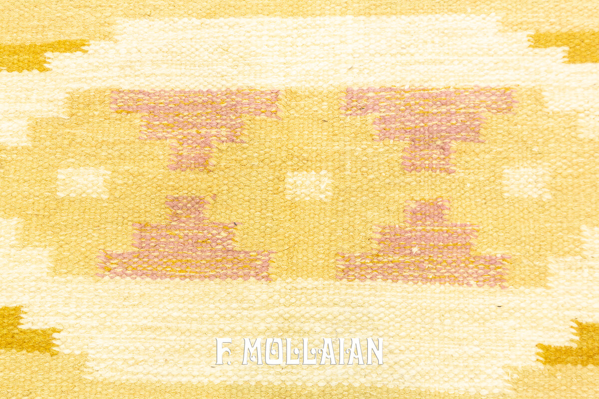 Scandinavian Rug Golden Color n°:665877
