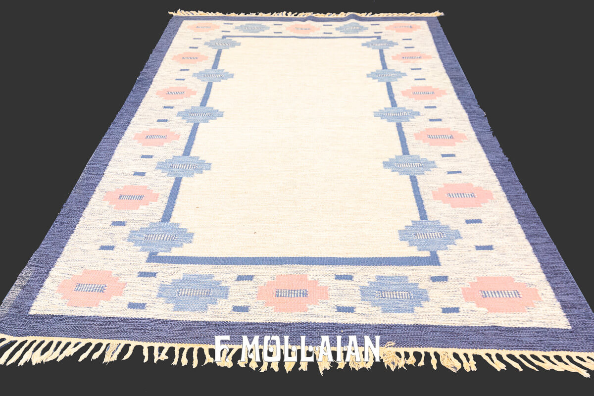 Scandinavian Rug Soft Color Palette n°:668568