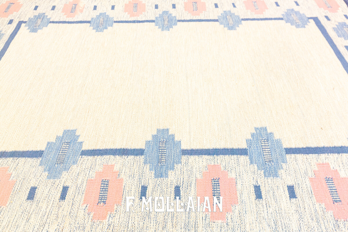 Scandinavian Rug Soft Color Palette n°:668568