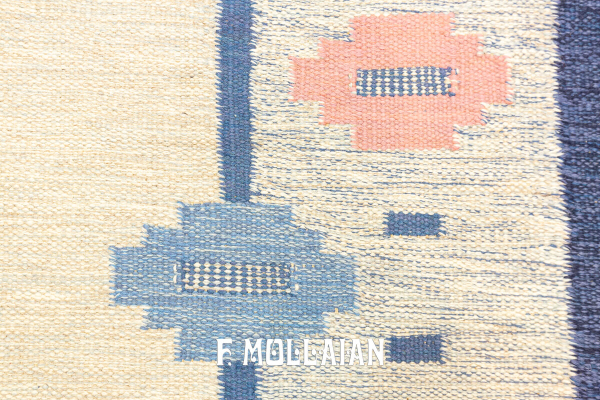 Scandinavian Rug Soft Color Palette n°:668568