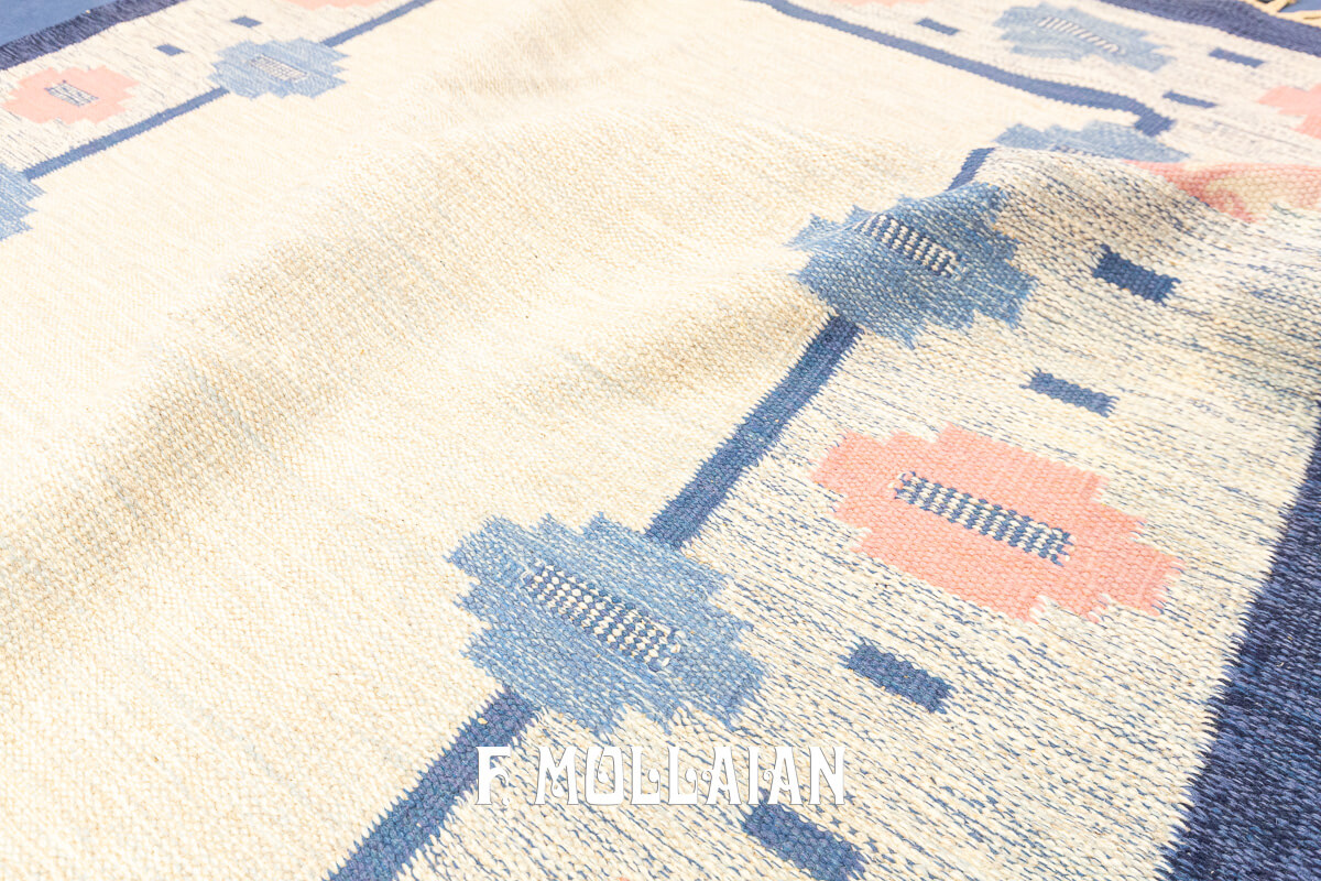 Scandinavian Rug Soft Color Palette n°:668568