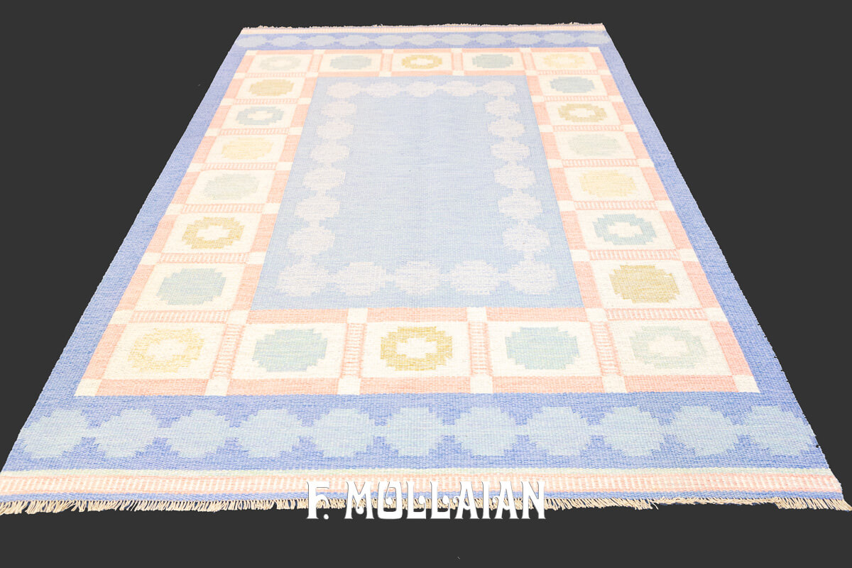 Scandinavian Rug Soft Color Palette n°:671114