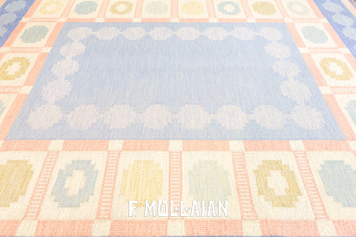 Scandinavian Rug Soft Color Palette n°:671114