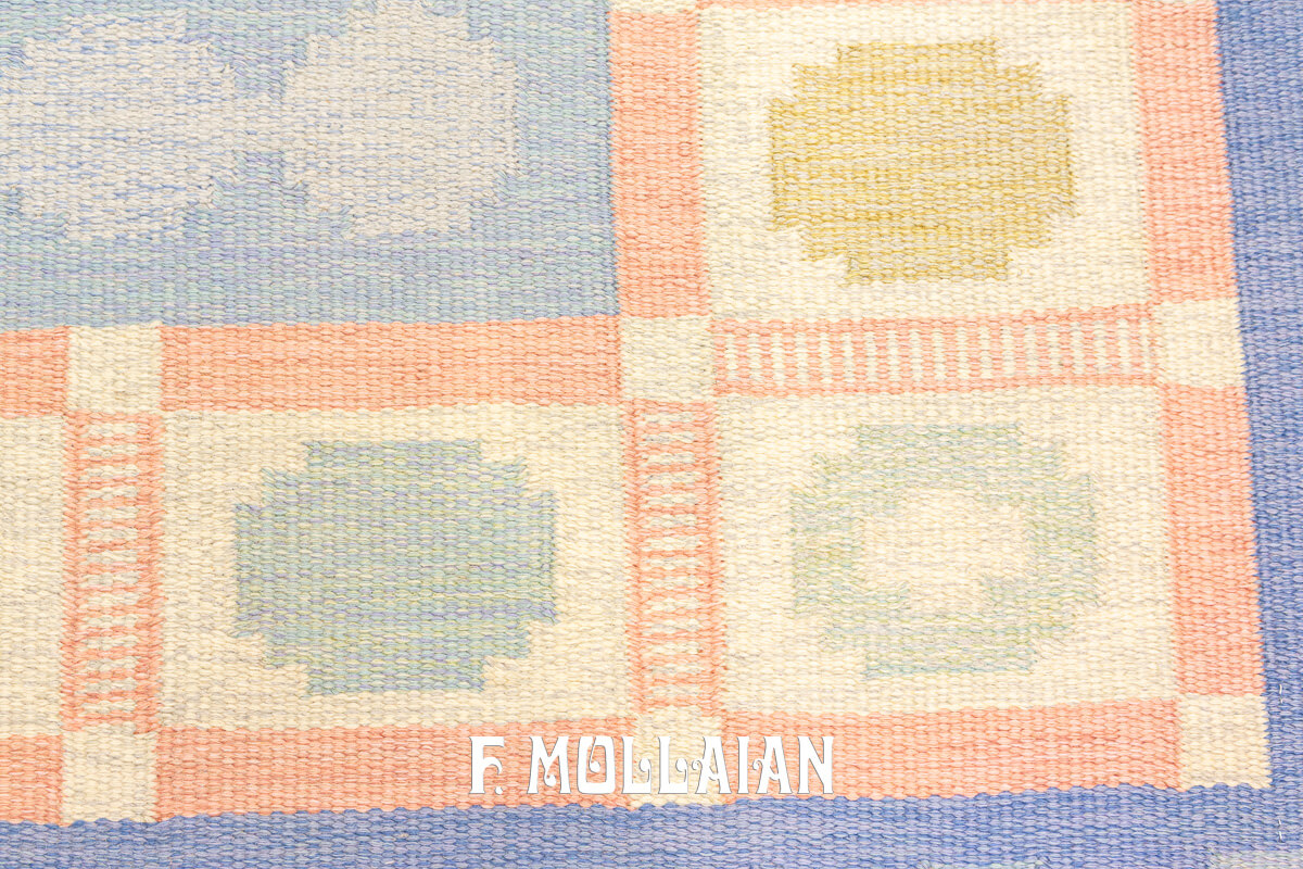 Scandinavian Rug Soft Color Palette n°:671114