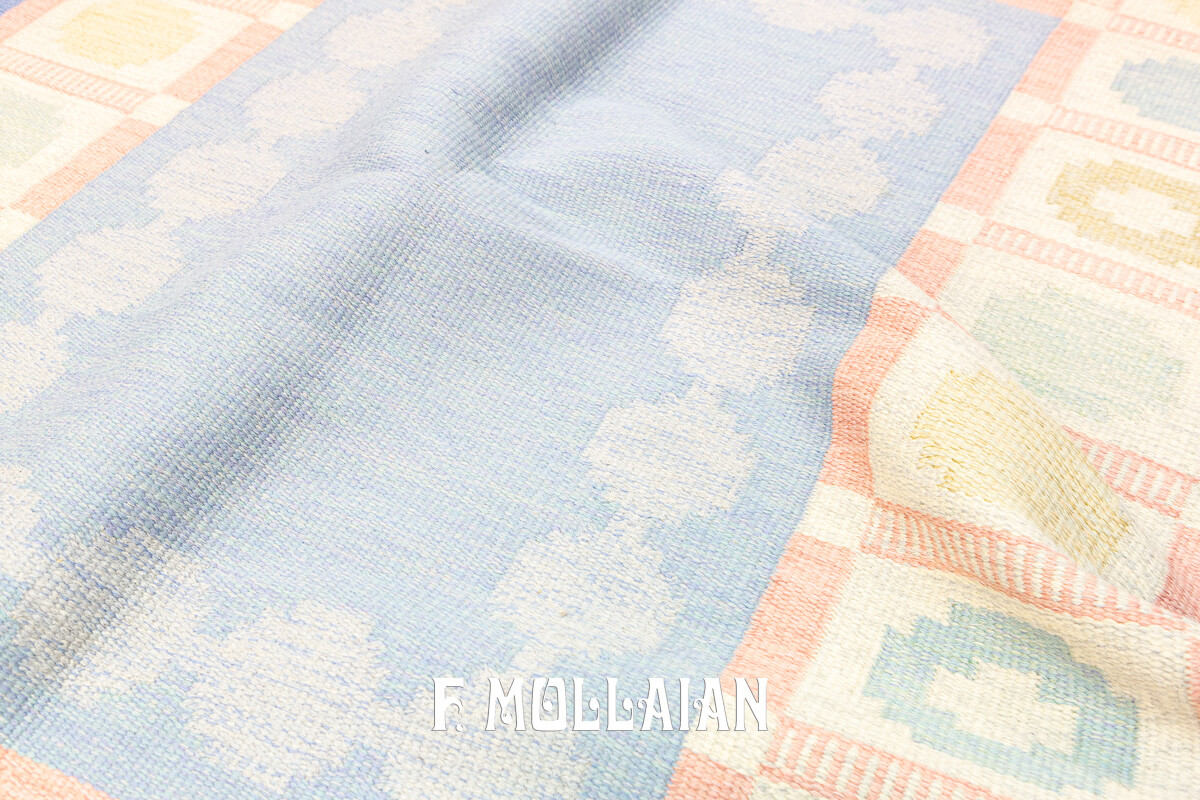 Scandinavian Rug Soft Color Palette n°:671114