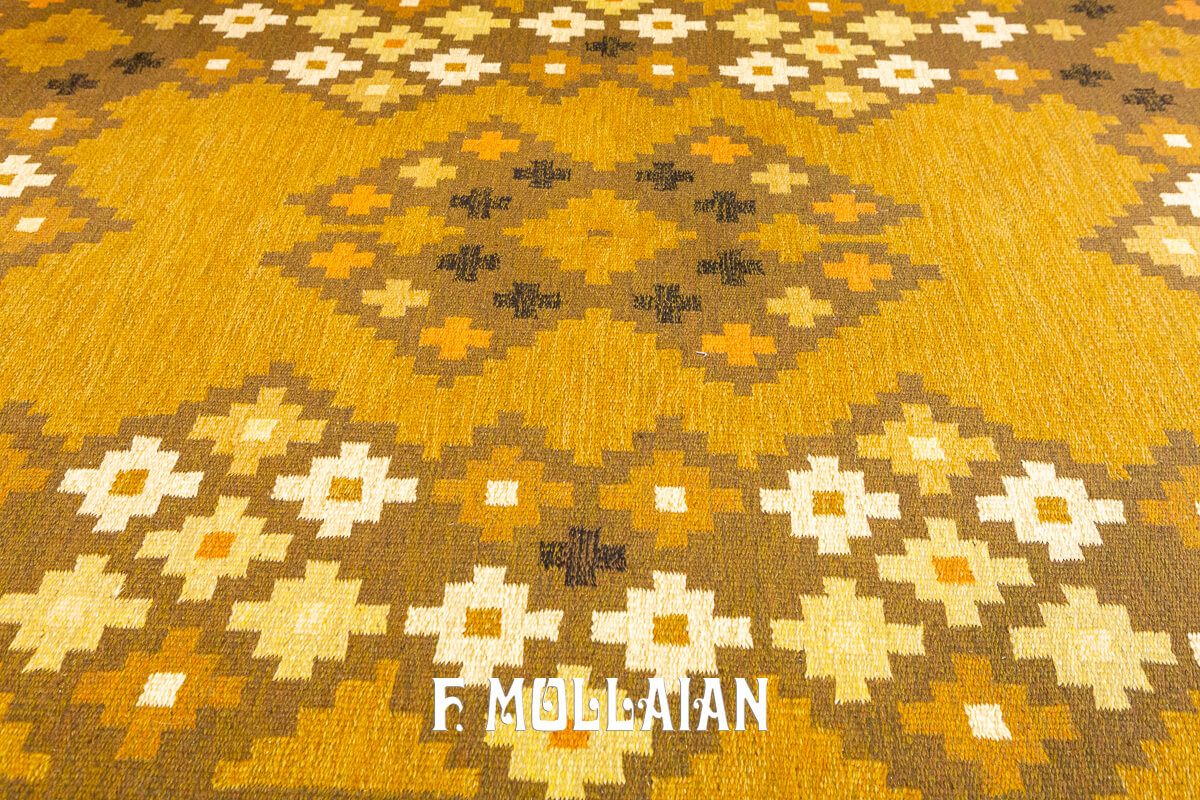 Scandinavian Rug Flat-weave n°:822328