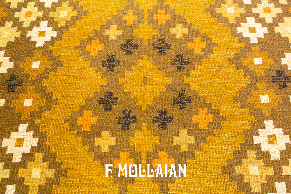 Scandinavian Rug Flat-weave n°:822328