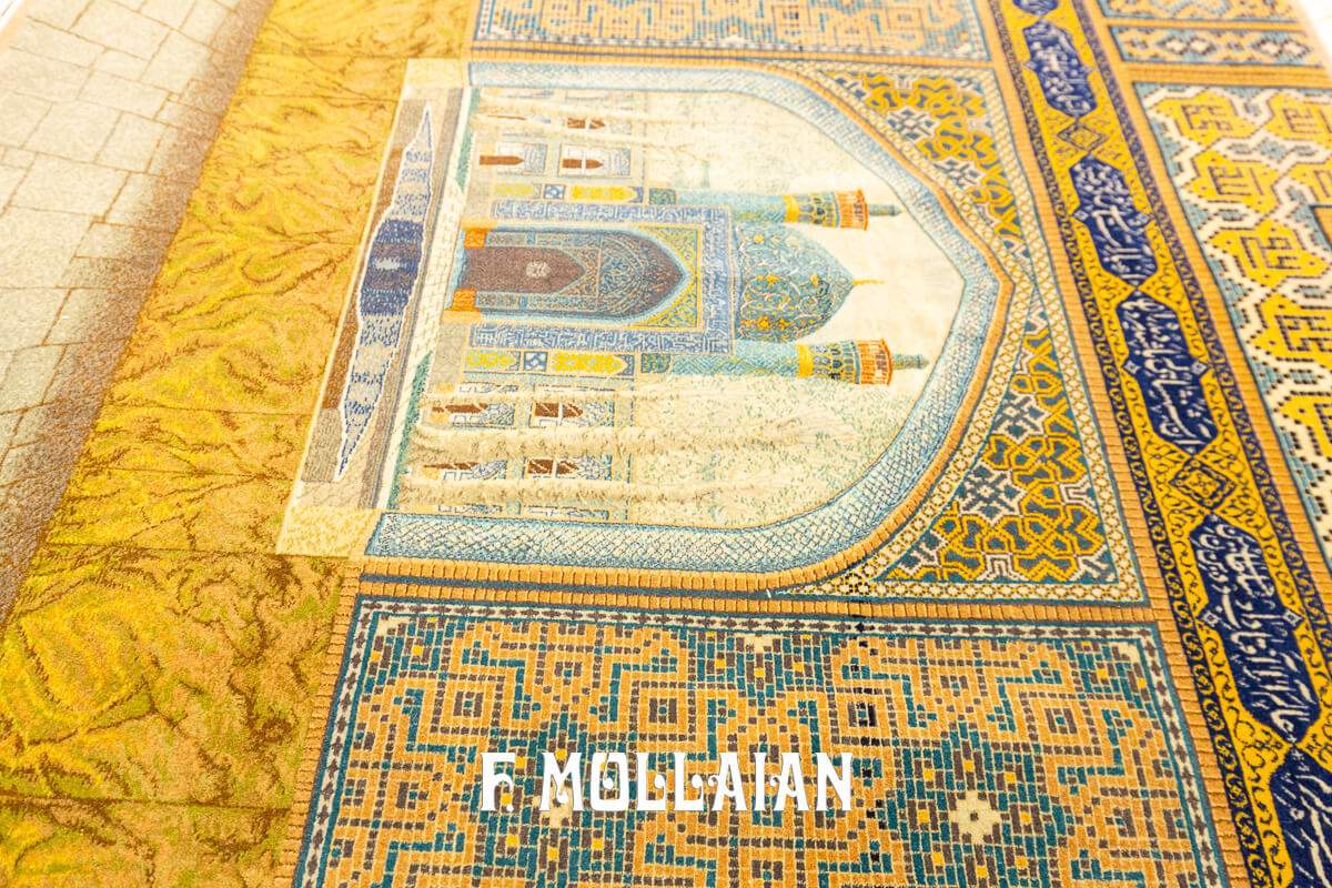 Isfahan Rug Signed Haghighi Extra Fine Warp Silk n°:822581