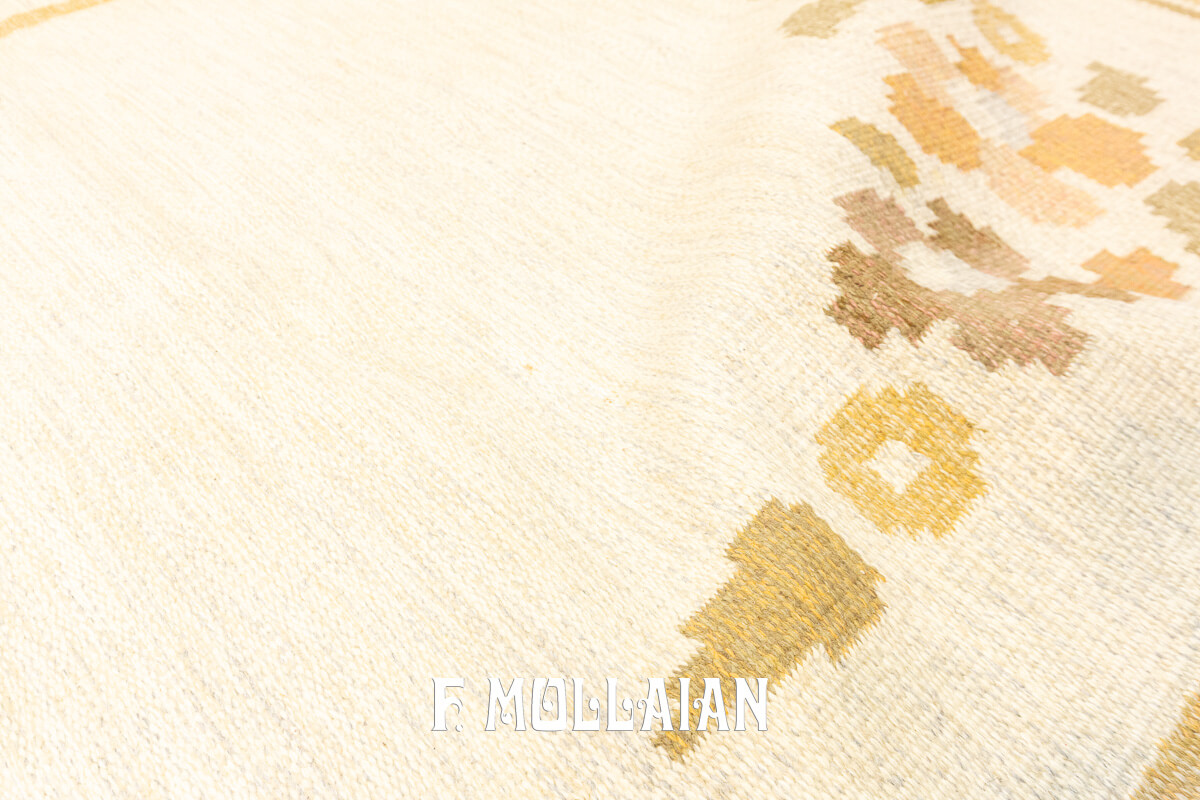 Scandinavian Rug Minimalist Design Signed OA n°:922345